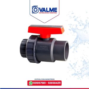 Válvula Unión Simple PVC